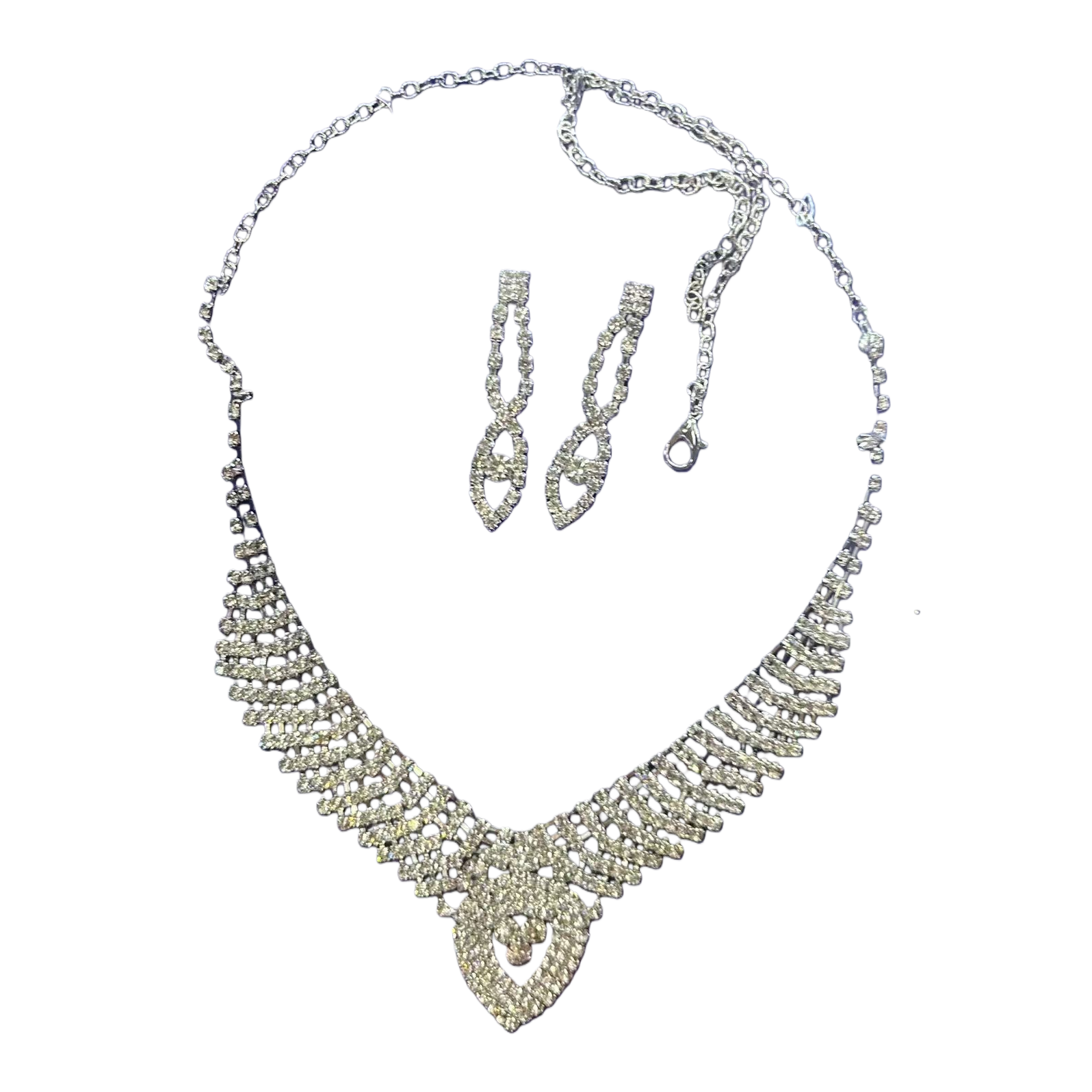 Jewelry, necklaces and earring sets are fashionable and versatile women's accessories Item Picture