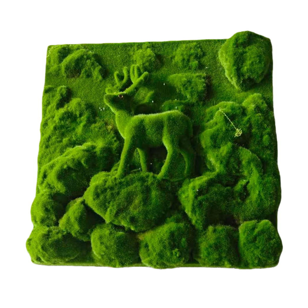 Green football field artificial turf, artificial flowers, plastic Yiwu turf Item Picture