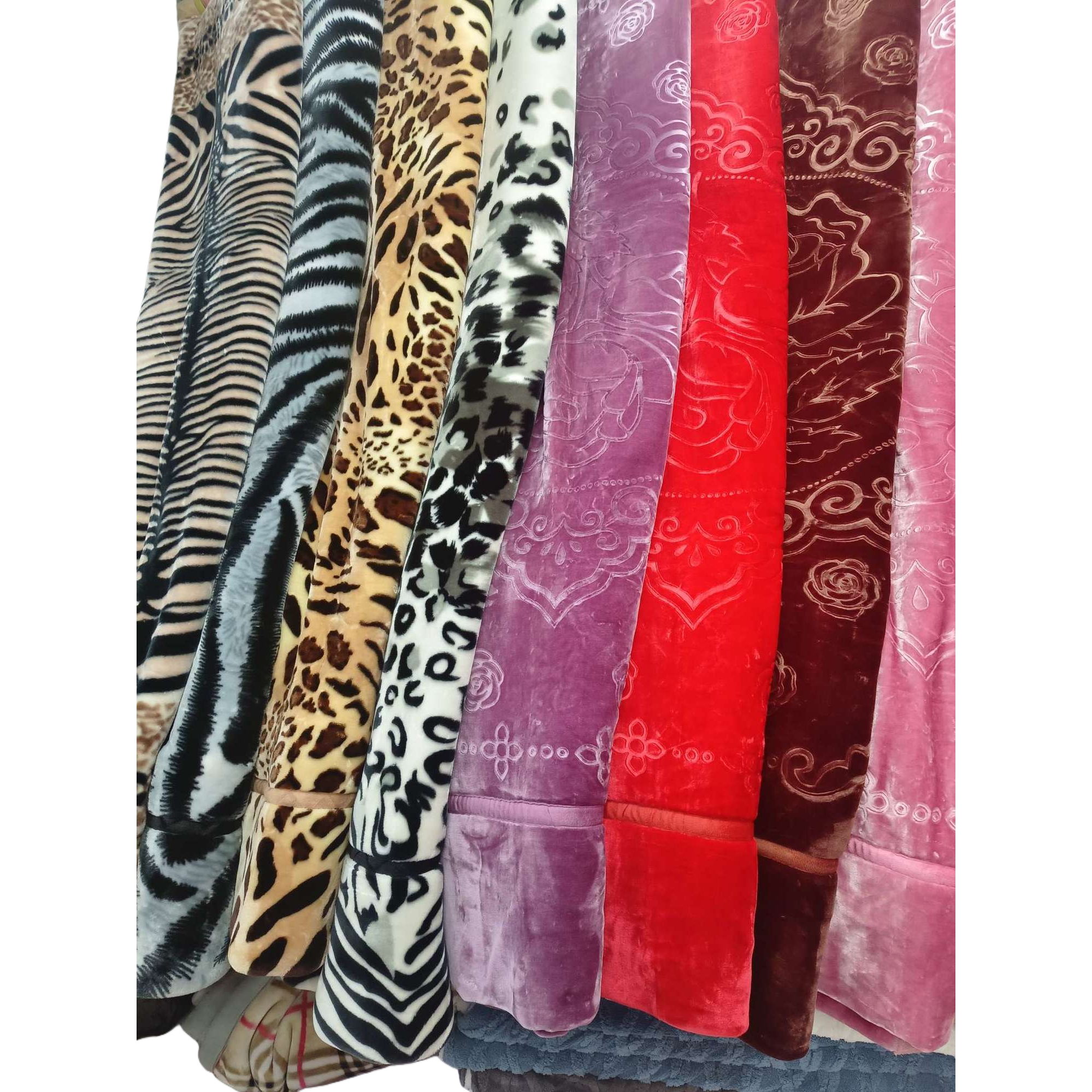 The plush fabric with various patterns and colors has a soft and skin-friendly surface, making it suitable for DIY handicrafts Item Picture