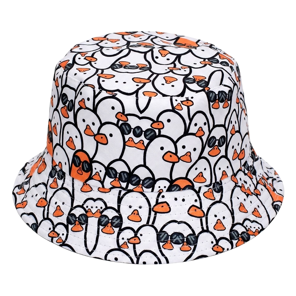 Colorful mushroom-patterned fisherman's hat Korean-style versatile sunshade cap Item Picture