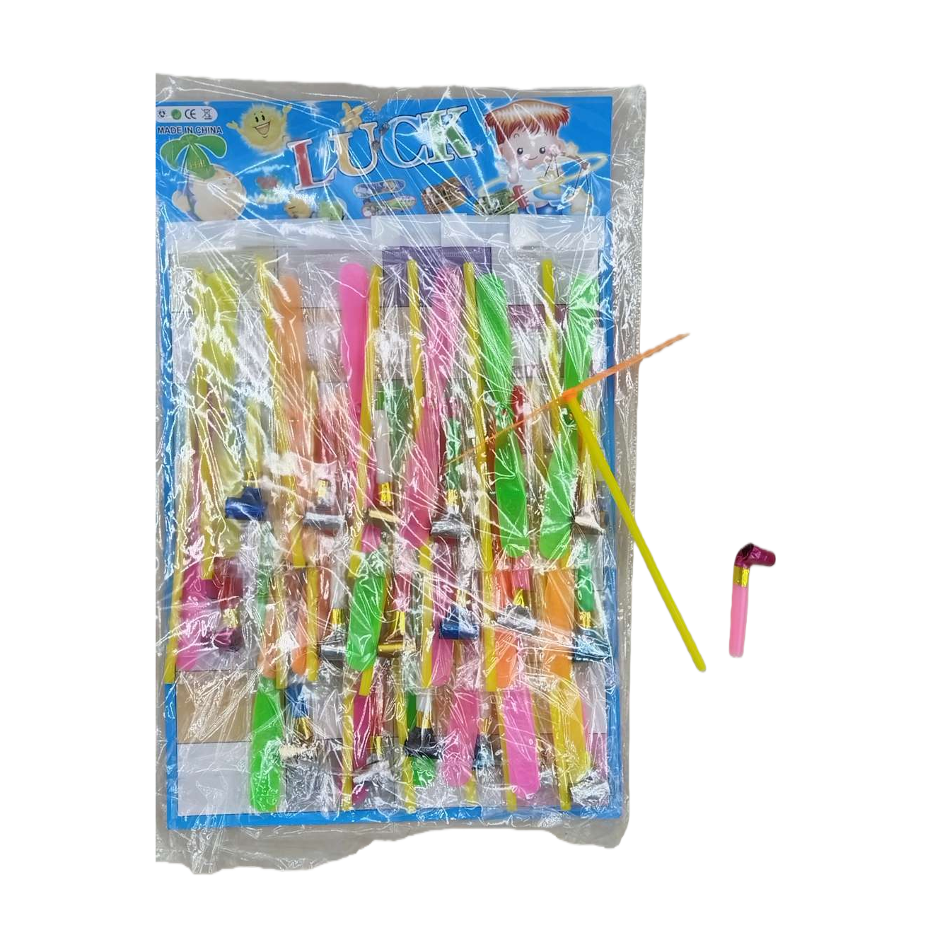 Colorful plastic toy swords, children's safety simulation swords, role-playing props for playing house Item Picture