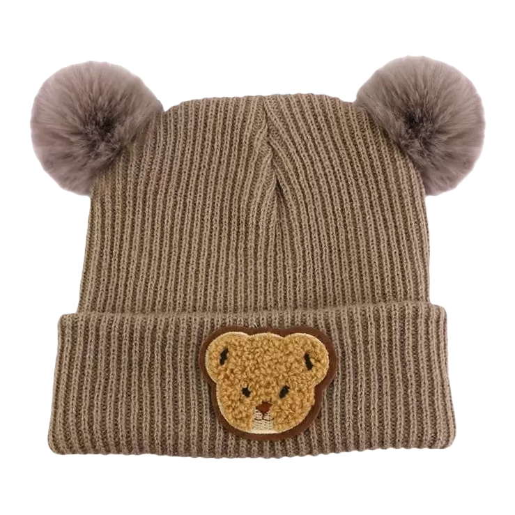 This is a unisex knitted cap for both men and women. It is a foldable, versatile and casual woolen cap for autumn and winter warmth Item Picture