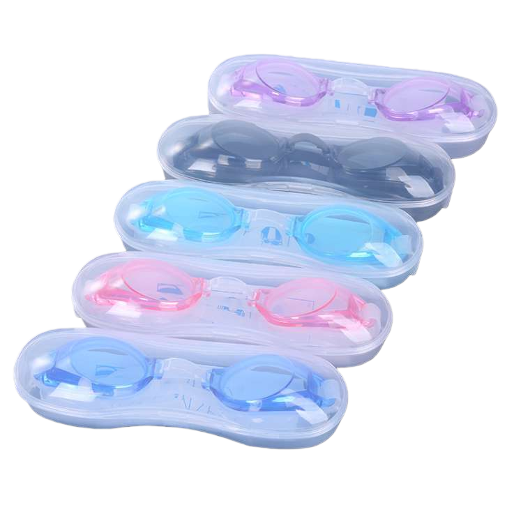 نظارات سباحة ملونة مع نظارات سباحة مزودة بنظارات سباحة ذات قدرة عالية من السليكون Item Picture