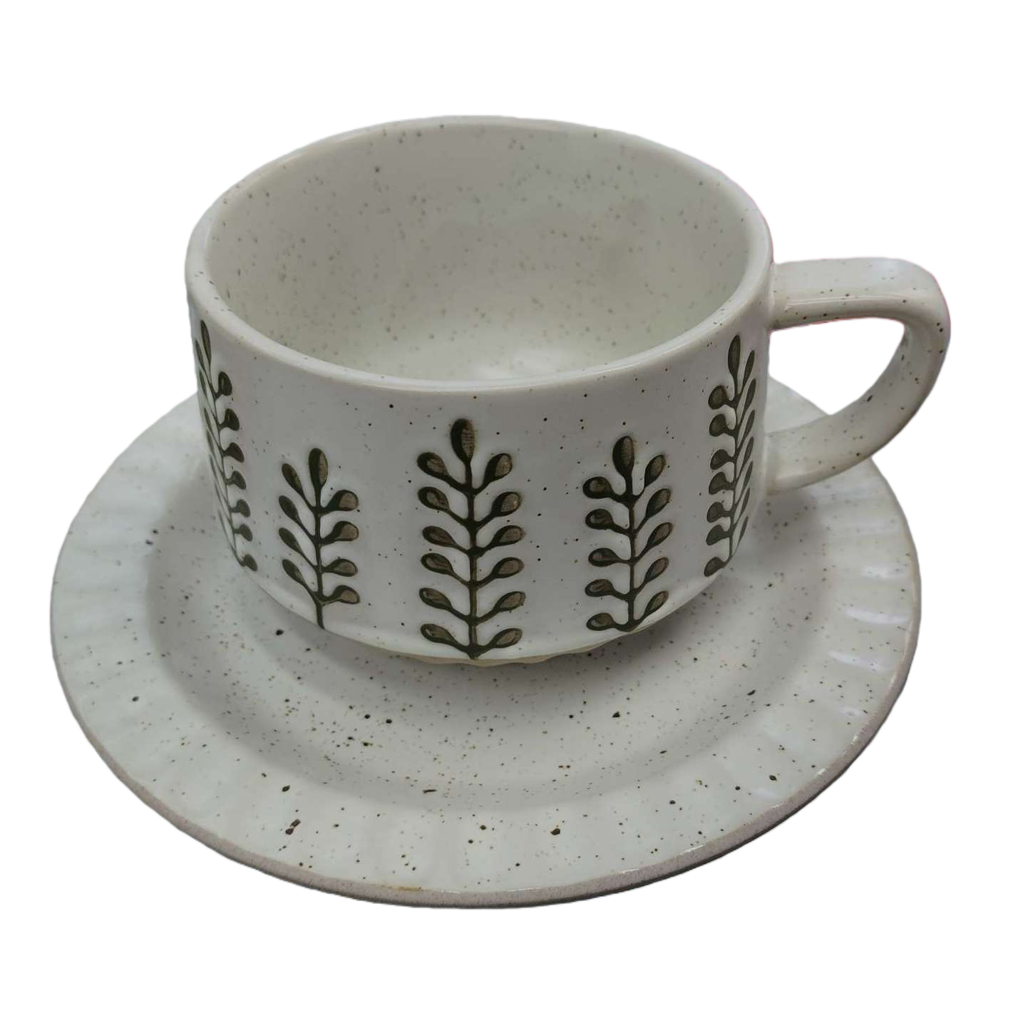 Ceramic cups, underglaze color craft mugs, home and office water cups, tea cups, coffee cups Item Picture