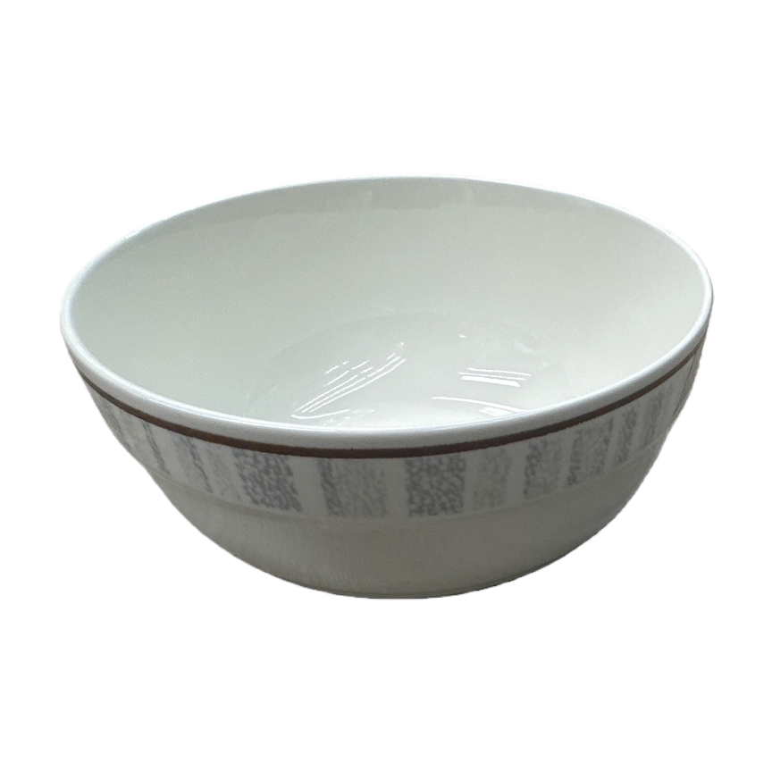 白色陶瓷碗+碗白底实物图