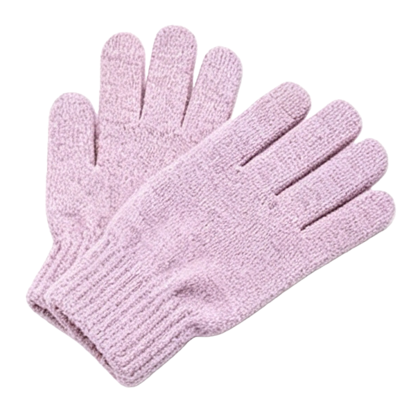 Pink knitted gloves, warm and anti-slip, fingertip touch screen, autumn and winter style gloves Item Picture
