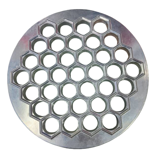 Metal circular honeycomb grille decorative panels are suitable for both indoor and outdoor use, with selectable thicknesses and surface anti-rust treatment Item Picture