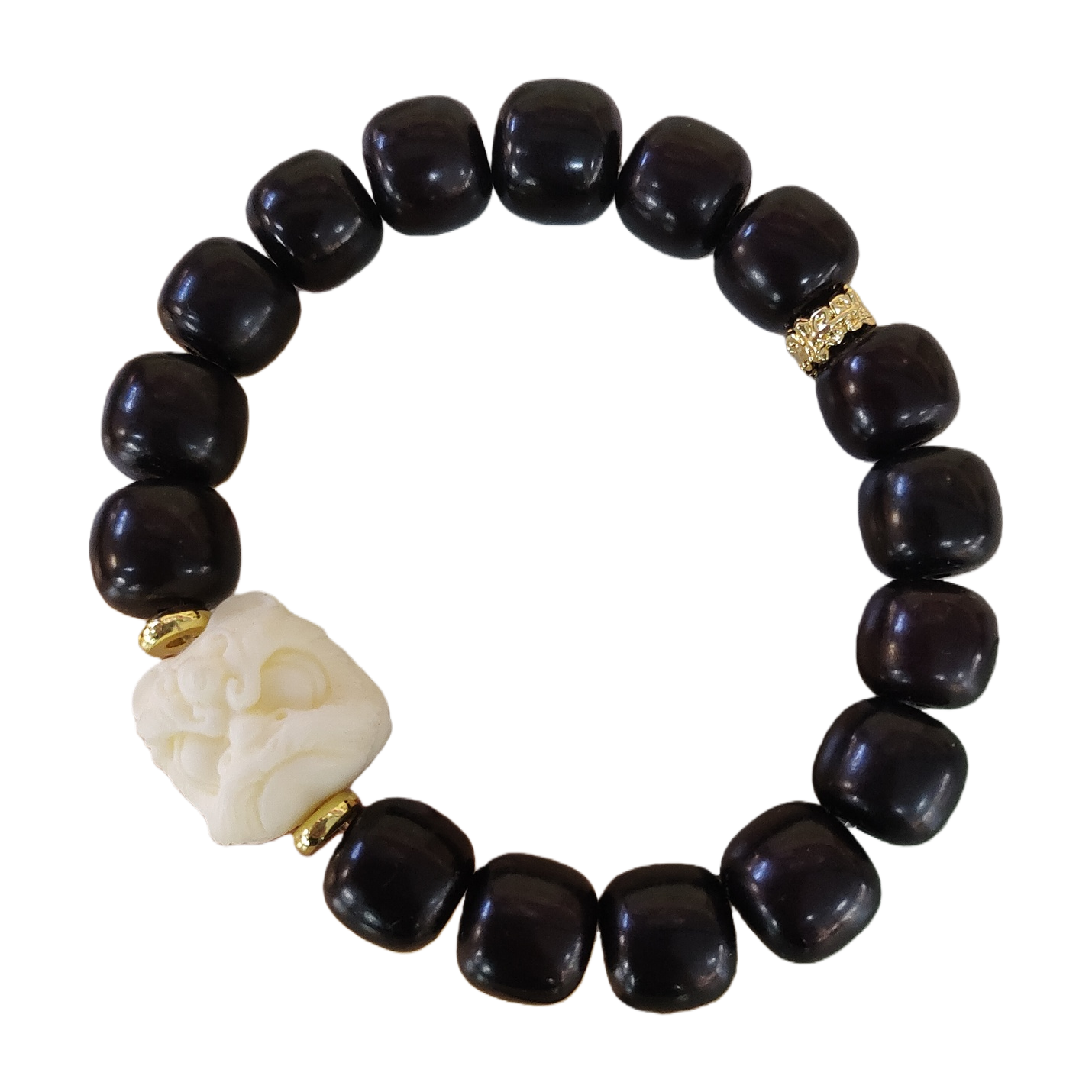 The Bodhi Lion Dance bracelet is a fashionable, simple and versatile women's bracelet Item Picture