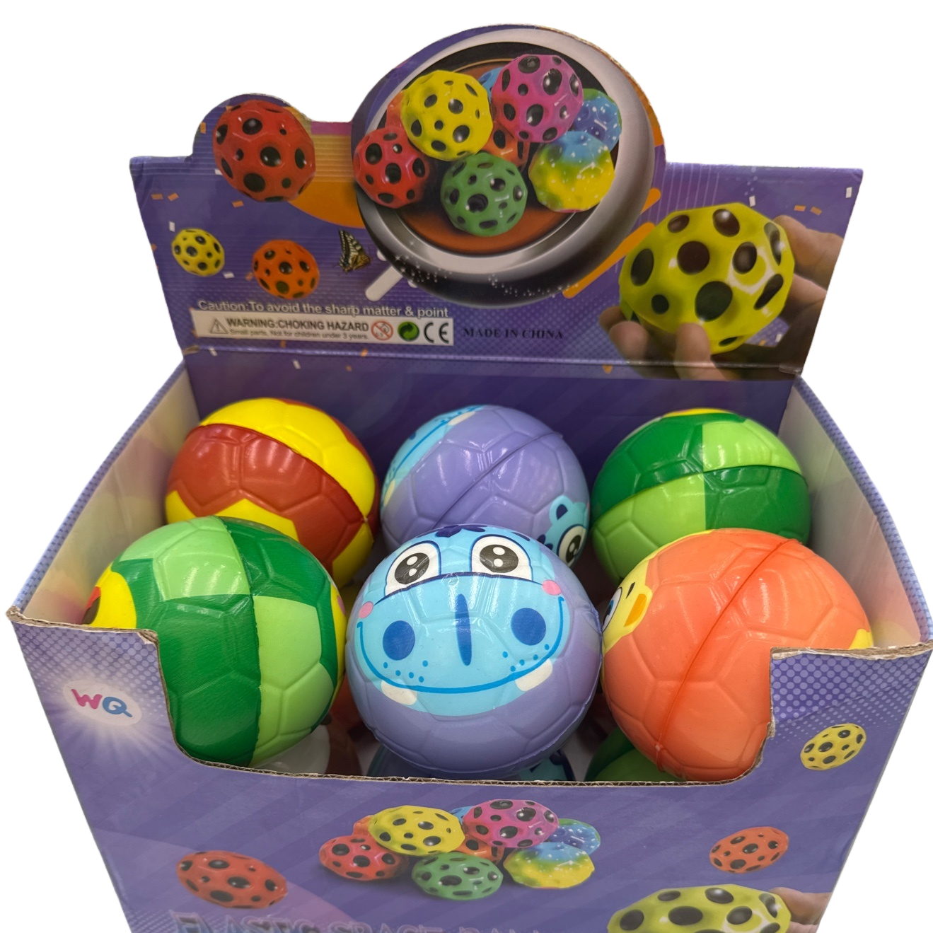 Colorful bouncy ball toys, bouncy balls, children's educational, stress-relieving and fitness sports balls Item Picture