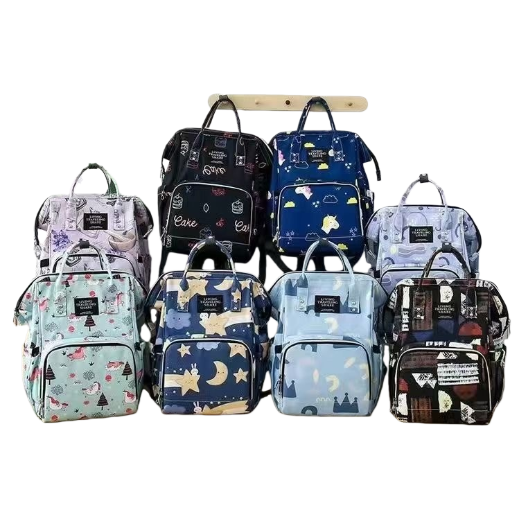 A variety of cartoon-patterned backpacks are fashionable for students' commuting, lightweight and with large capacity Item Picture