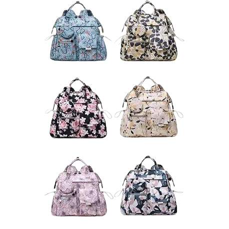 Fashionable and casual backpack with printed patterns Item Picture