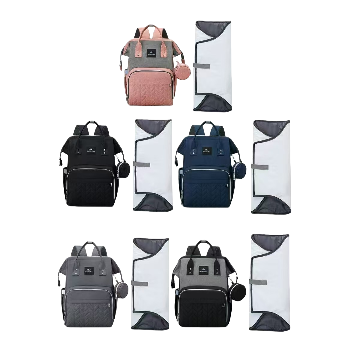 The designer's color scheme blends art with classic backpacks Item Picture