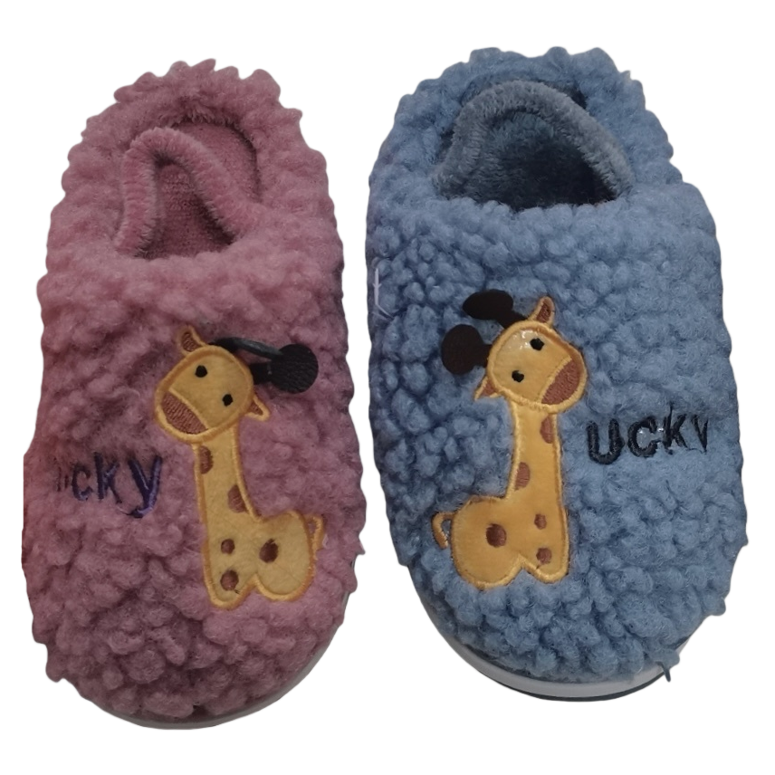 Plush slippers for women in winter, thickened and warm home cotton slippers, indoor anti-slip soft soles Item Picture