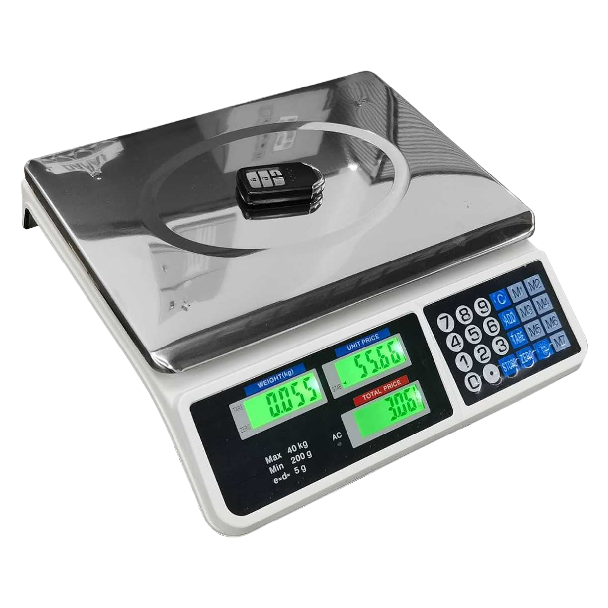 موازان كهربائية من الصلب غير القابل للصدأ، 5KG/0.1 G، بدقة أكبر من الميزان المنزلي في المطبخ Item Picture