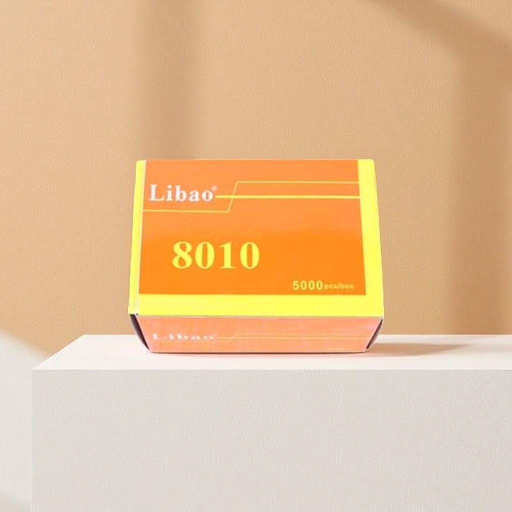 Libao橙色包装盒8010商品盒