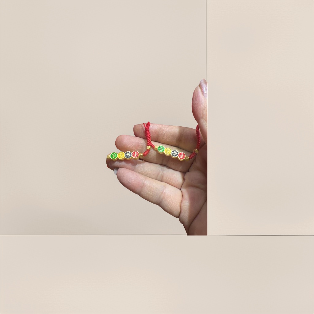 Red knot bracelet for women, simple Chinese-style woven bracelet for both men and women Specification image