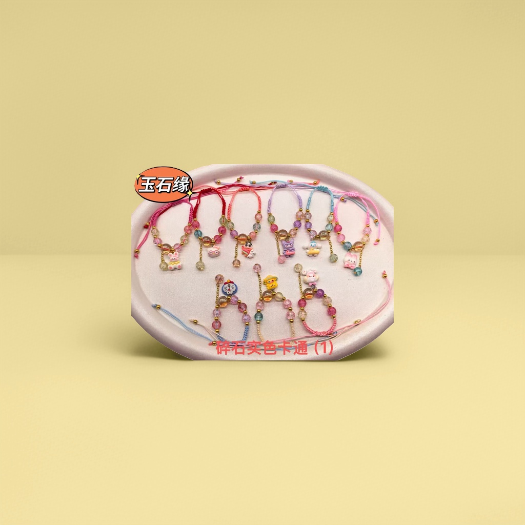 A fashionable, simple and versatile cartoon bracelet for women Application Scenario