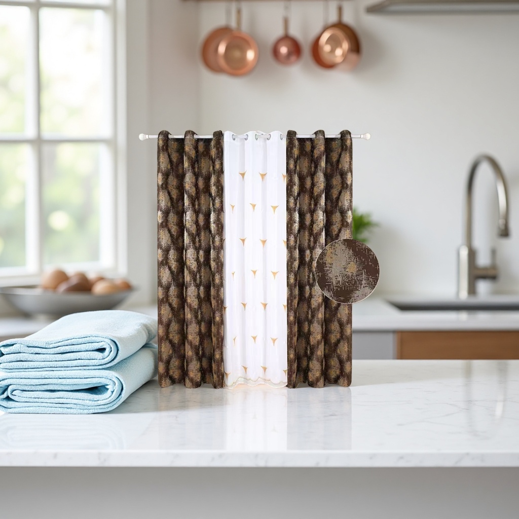 Curtains for light-blocking and heat-insulating, double-layer fabric for floor-to-ceiling Windows in the living room and bedroom, customizable Application Scenario