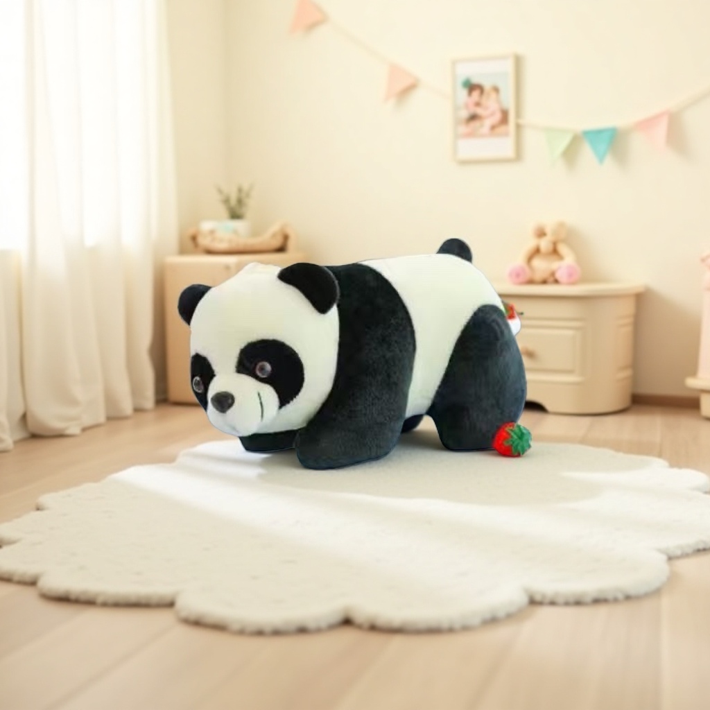 Plush toys, panda dolls, cute throw pillows, plush dolls as gifts for children