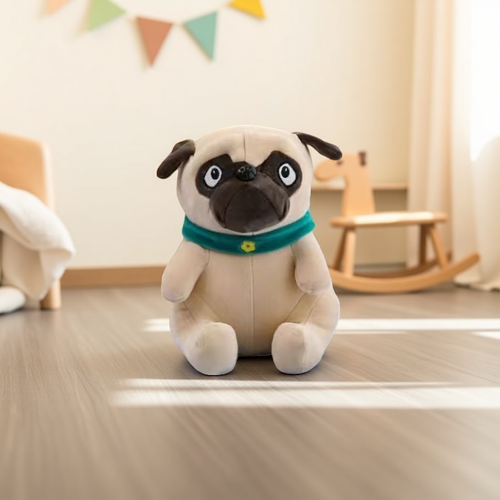 Plush toys, pugs, cute dog figurines, throw pillows, home decoration Specification image