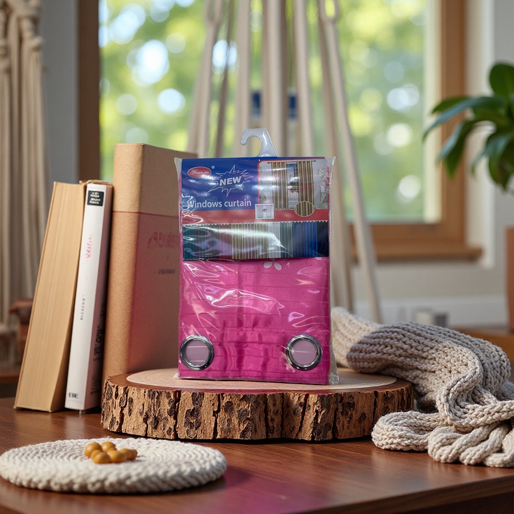 Thickened cotton and linen curtains can block light, insulate heat and protect against ultraviolet rays, making them suitable for both living rooms and bedrooms details Picture