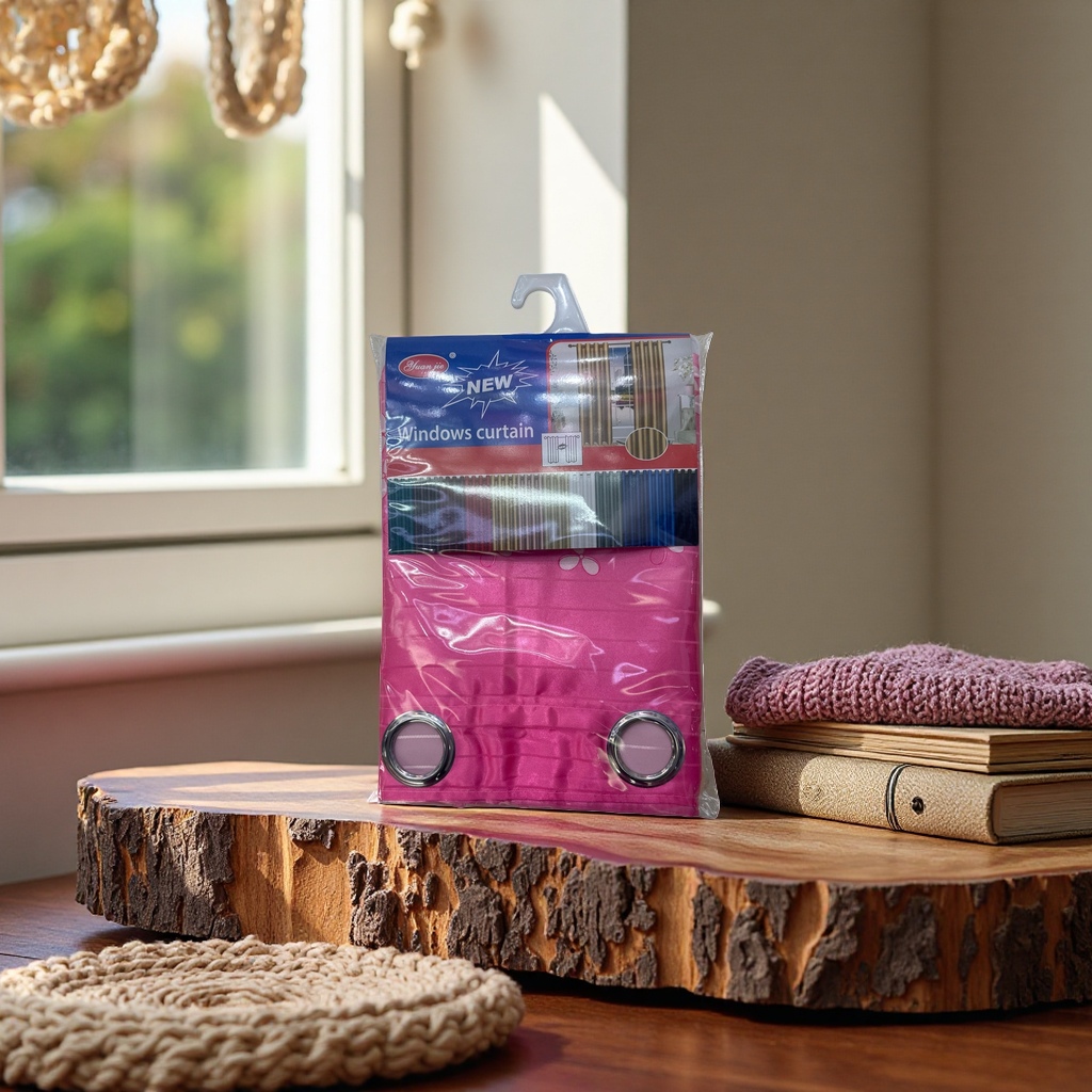 Thickened cotton and linen curtains can block light, insulate heat and protect against ultraviolet rays, making them suitable for both living rooms and bedrooms Application Scenario