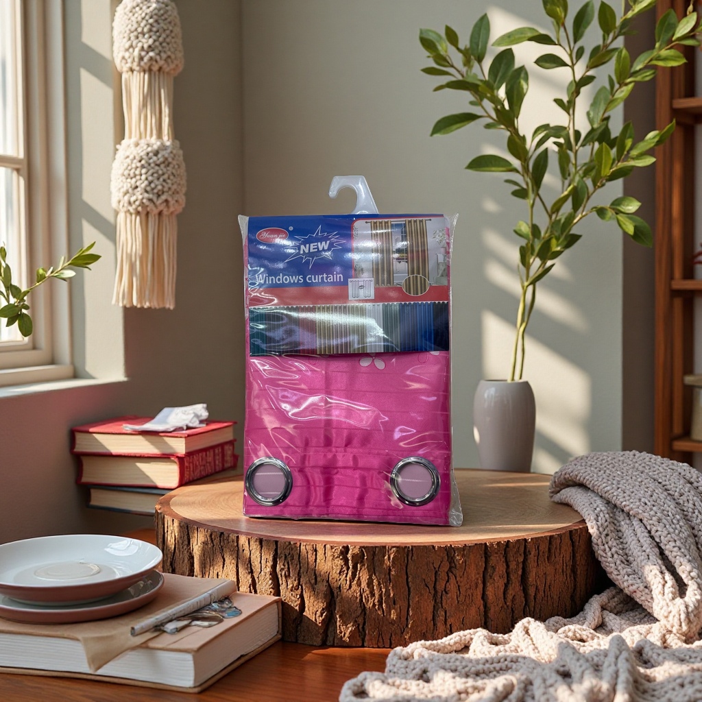 Thickened cotton and linen curtains can block light, insulate heat and protect against ultraviolet rays, making them suitable for both living rooms and bedrooms