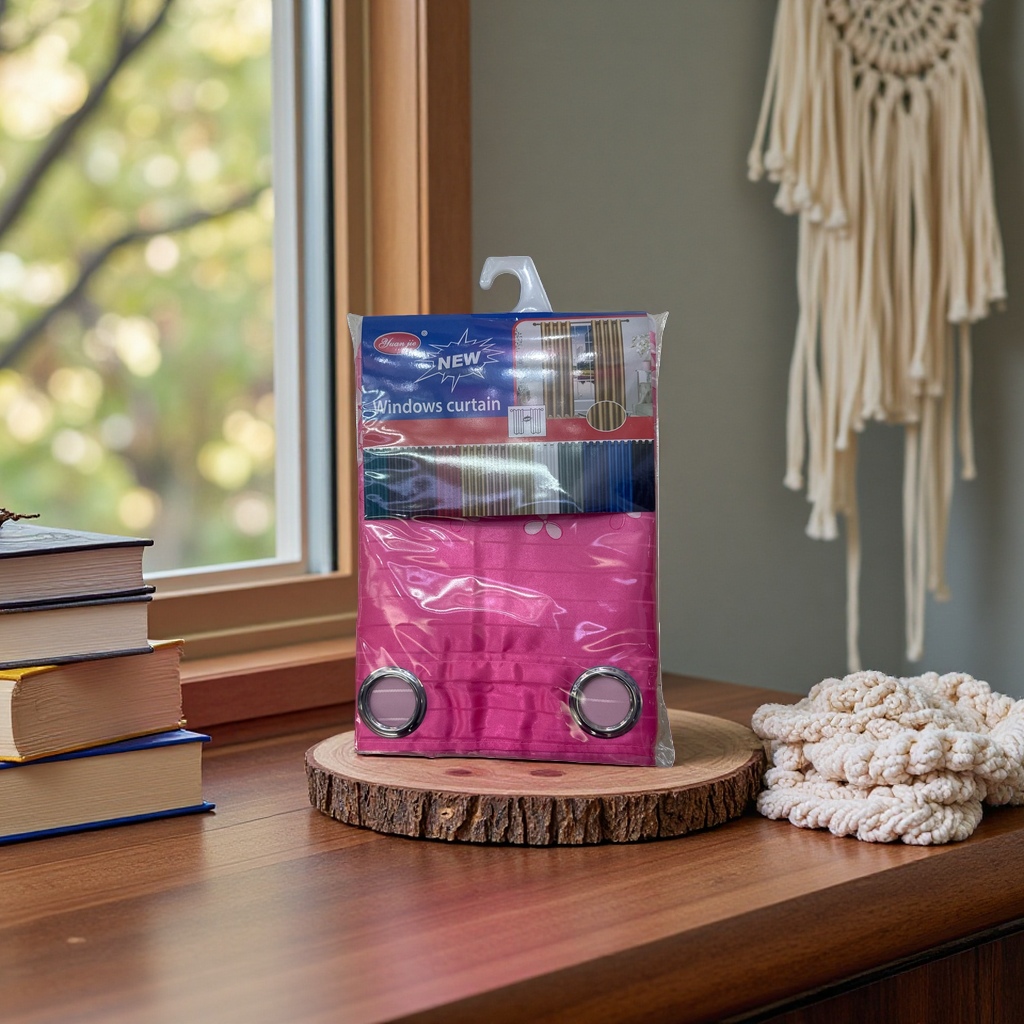 Thickened cotton and linen curtains can block light, insulate heat and protect against ultraviolet rays, making them suitable for both living rooms and bedrooms Specification image