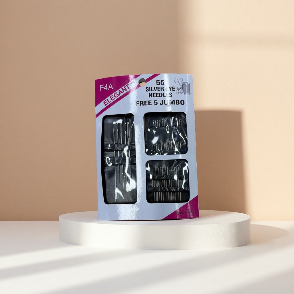 Silver-eye sewing needle packaging box, sewing needle, household fine needle, hand embroidery needle set Application Scenario