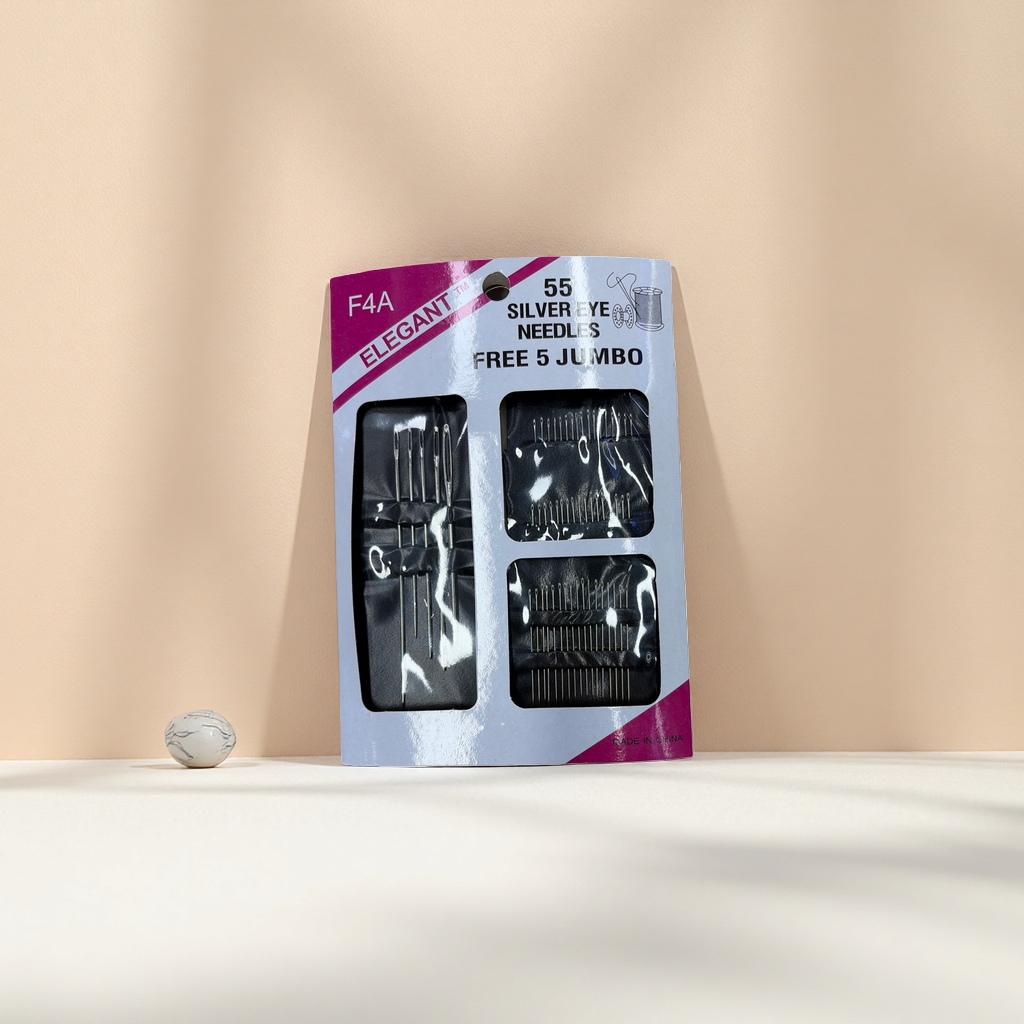 Silver-eye sewing needle packaging box, sewing needle, household fine needle, hand embroidery needle set details Picture