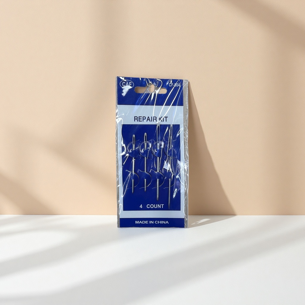 The needle-shaped repair tool set includes precision repair tools with multi-sized needles for portable storage