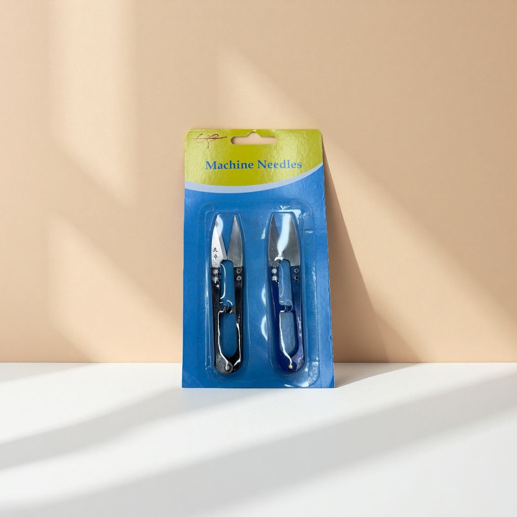 The household sewing machine needle set includes packaging, universal flat-head straight needles, and is suitable for multiple specifications