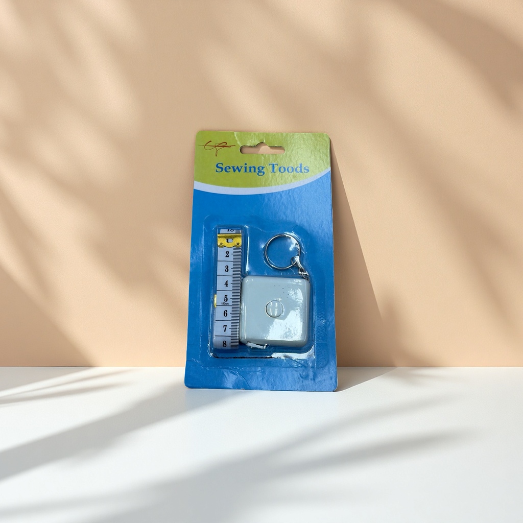 The metal edge of the special tape measure for sewing tools can lock the flexible tape measure by 150cm