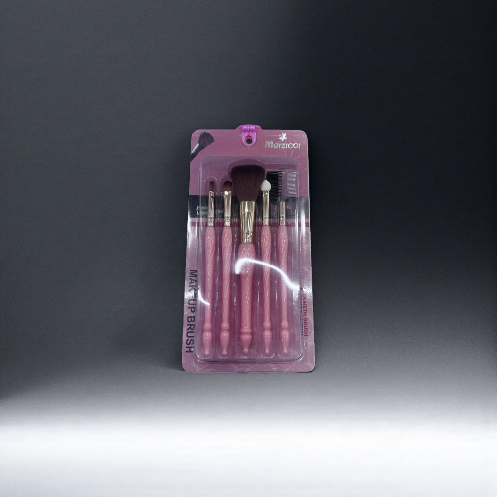 Pink makeup brush set, 12 professional makeup brushes, comes with a storage bag