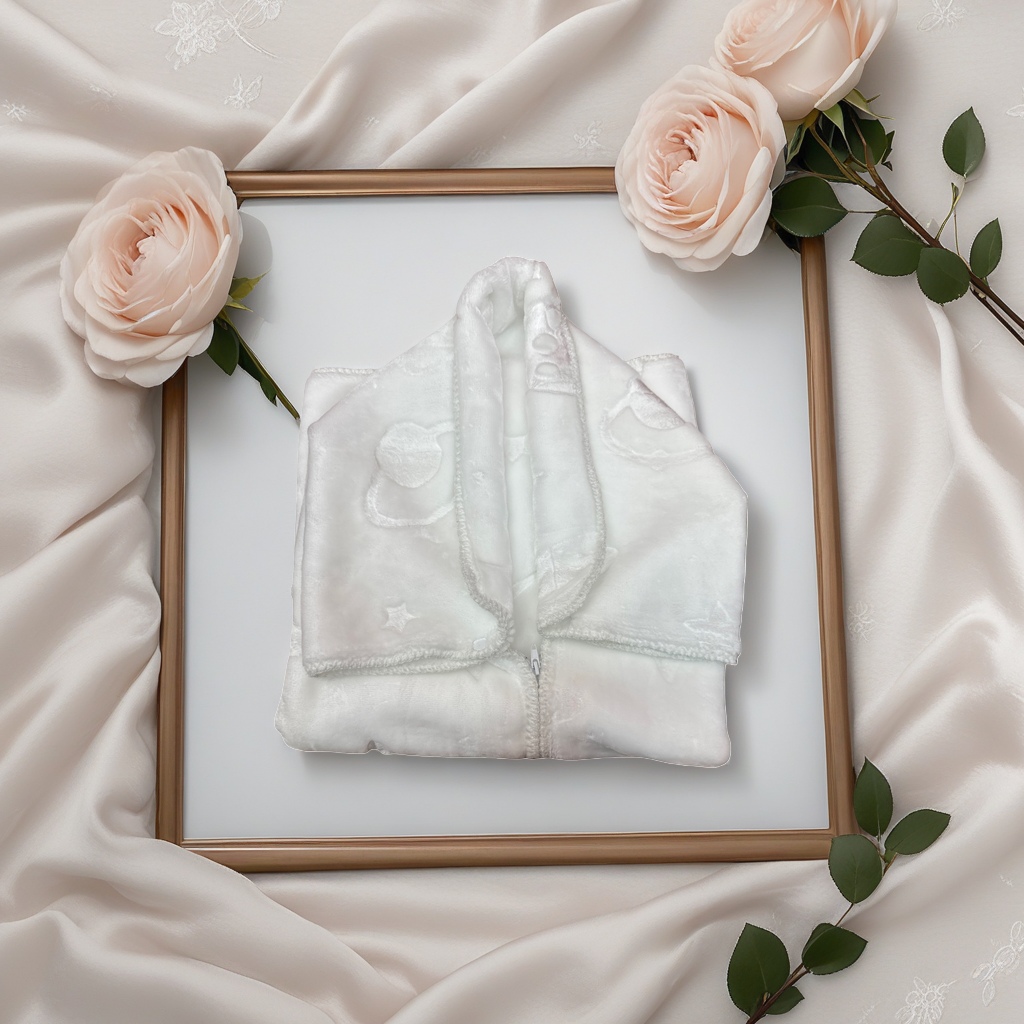 A thick and warm white plush coat for women in autumn and winter, a long Korean style that is fashionable and versatile Specification image