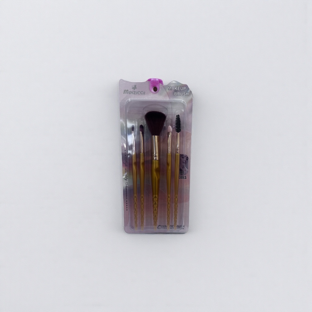Makeup brush set: 16 full-face makeup brushes, food-grade nylon bristles, comes with a makeup bag details Picture