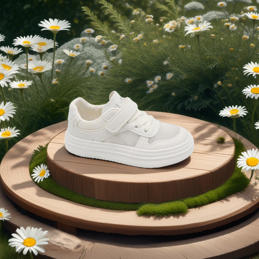 White sports shoes, breathable, lightweight and casual running shoes, suitable for both women and men Application Scenario