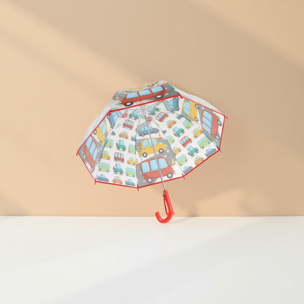 Cartoon car pattern all-weather umbrella, waterproof, sun-proof, portable and foldable, suitable for both women and men Application Scenario