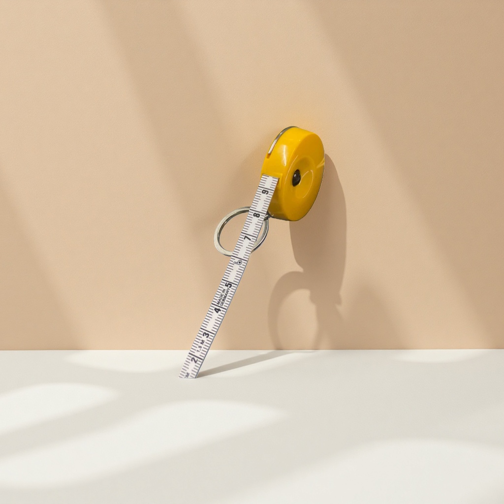 Yellow tape measure, 5-meter thick anti-drop tape measure, household tape measure for engineering surveying