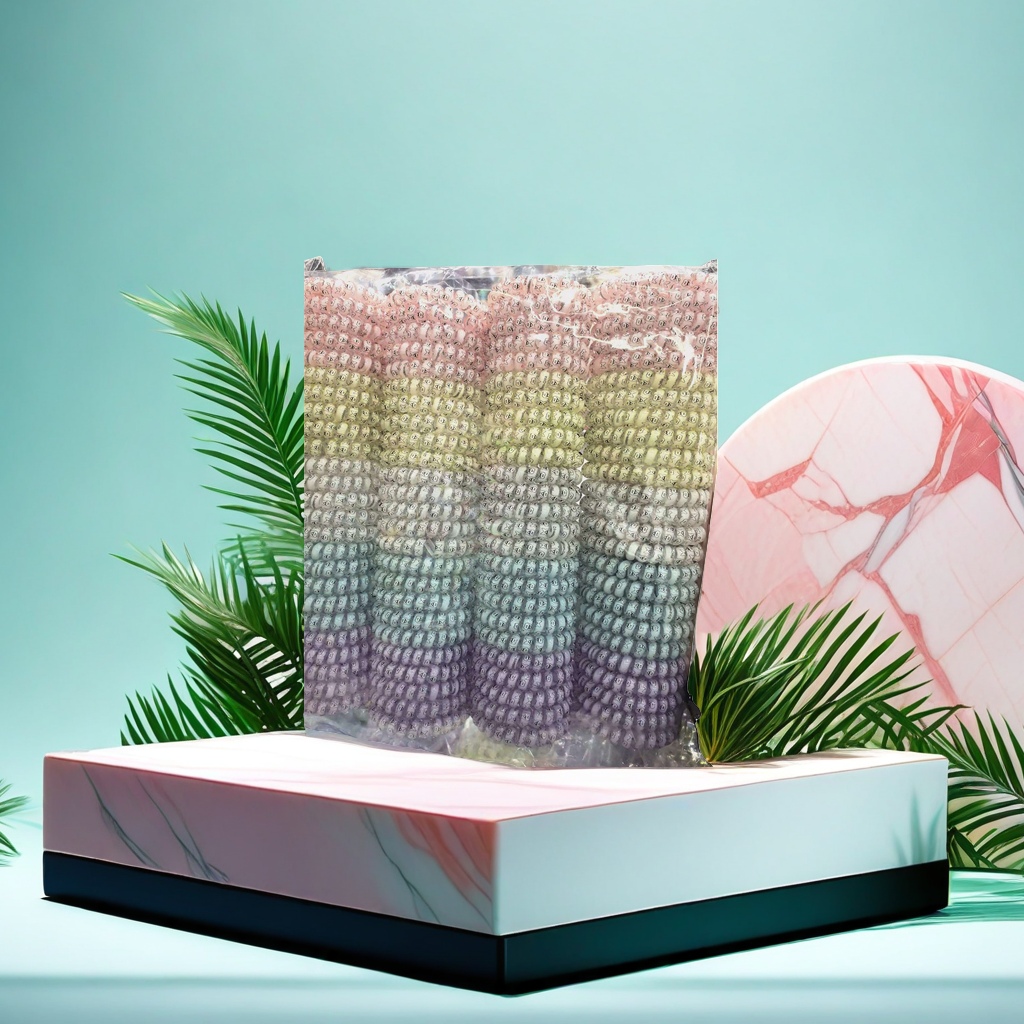 The printed box phone ring accessory won't damage the hair tie details Picture