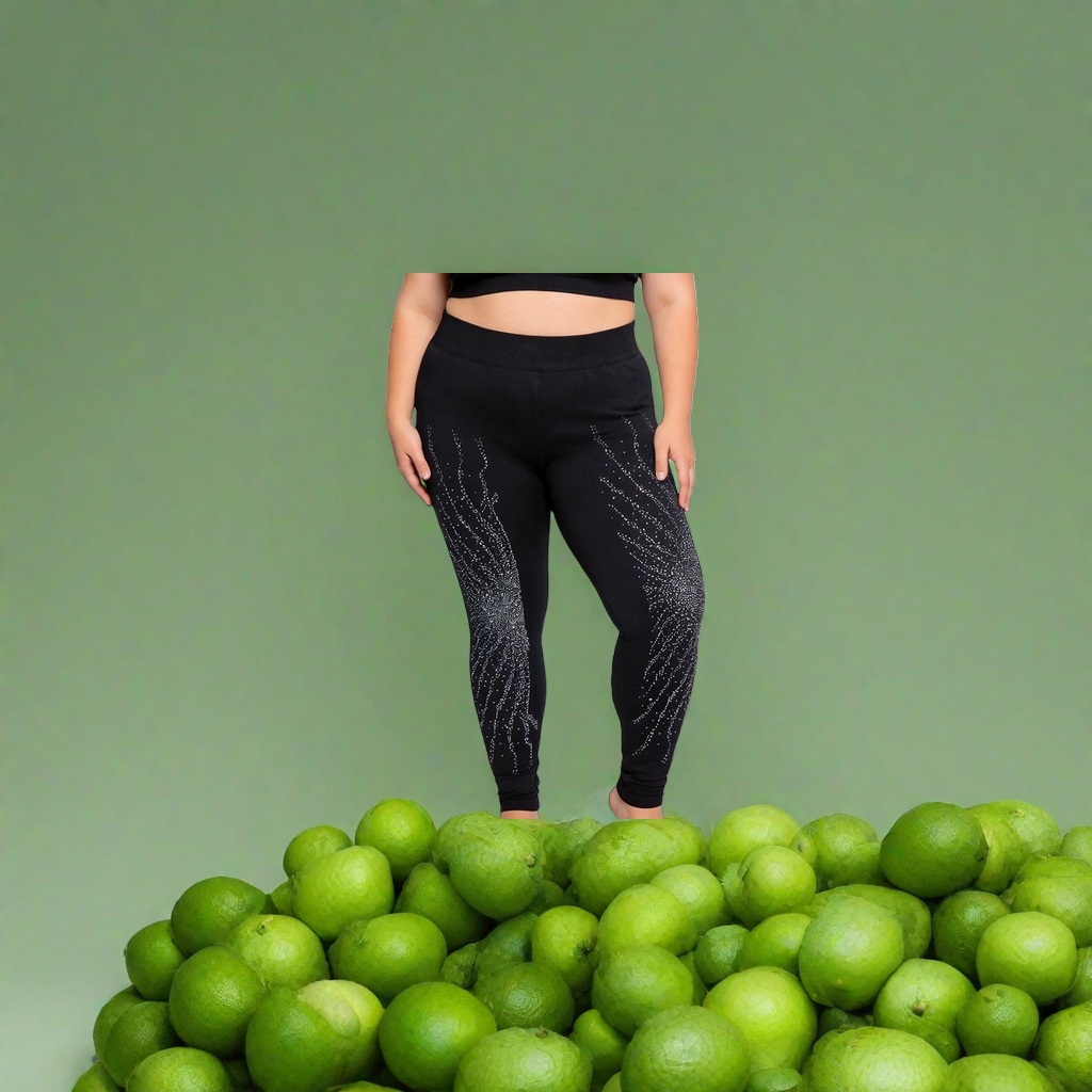 Black high-stretch skinny pants are slimming, form-fitting and versatile for women's autumn and winter leggings