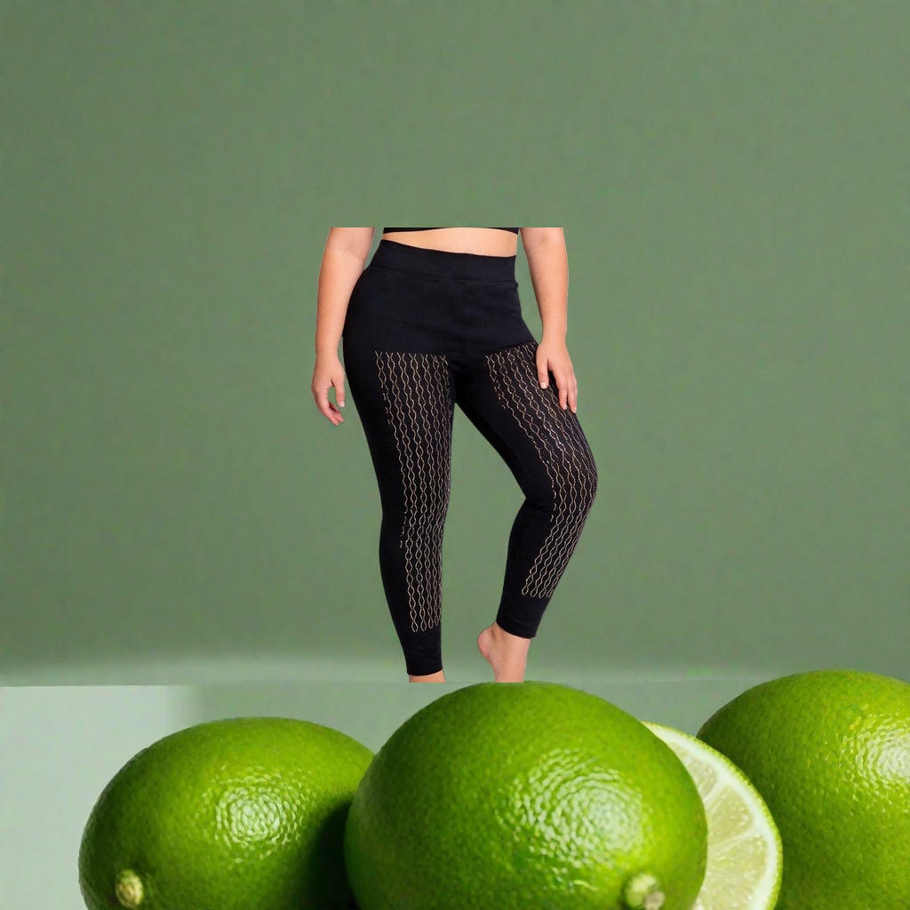 Black Lycra high-waisted sports tights for women, specially designed for lifting the buttocks and tucking in the abdomen, fitness and yoga