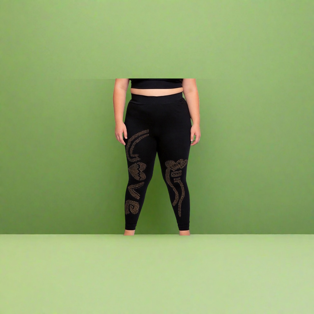 Black slightly elastic slimming skinny pants with a high waist that lifts the buttocks and elongates the legs, suitable for daily commuting Specification image
