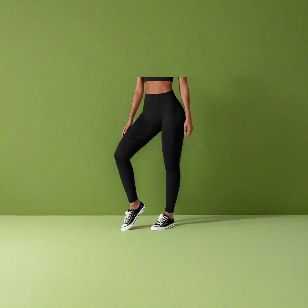 Black slightly elastic slimming skinny pants for women, high-waisted to make legs look longer, daily commuting style details Picture