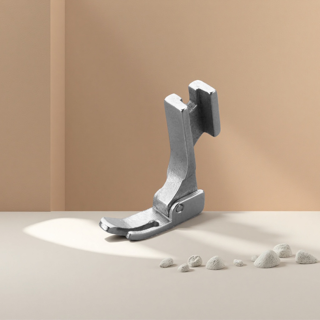 Metal sewing machine presser foot, universal household multi-functional single-hole flat sewing presser foot Specification image