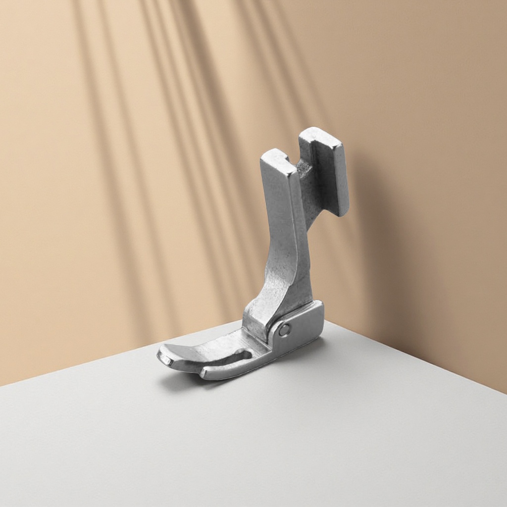 Metal sewing machine presser foot, universal household multi-functional single-hole flat sewing presser foot Application Scenario