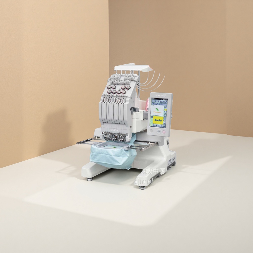 A portable embroidery device with automatic color change and multiple patterns for home computer embroidery Specification image
