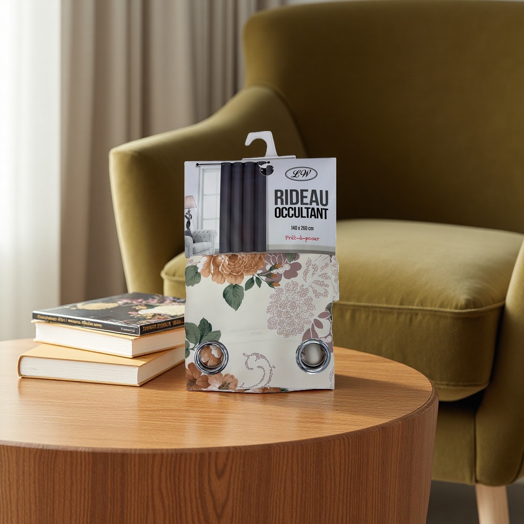 والستائر التي تحجب الغرف المغلقة بالضوء يمكن تكييفها في طابقين Specification image