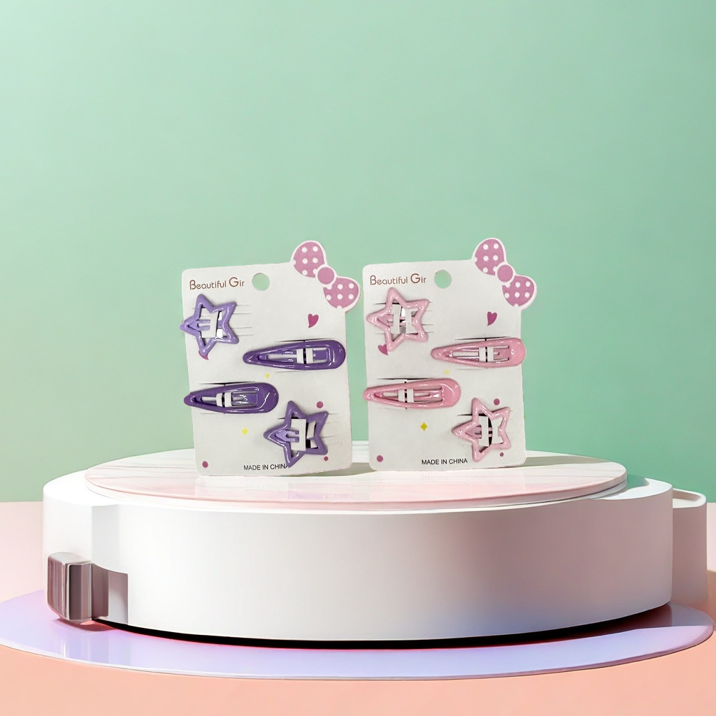 双层防滑硅胶发夹 一夹固定不伤发 多色可选