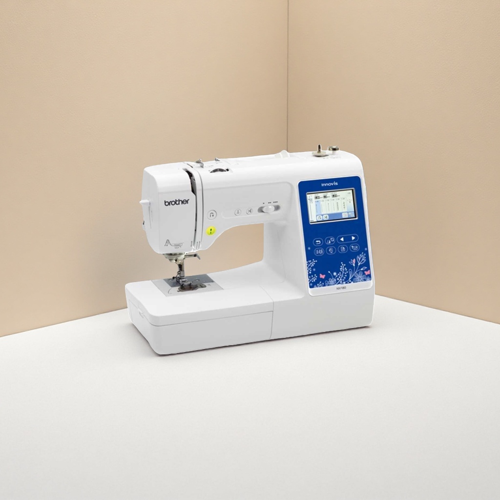 Brother Innov-is NV180 Household computerized sewing machine with automatic threading and foot pressing adjustment details Picture
